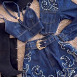 Conjunto Jeans com Jaqueta