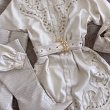 Vestido Western Off White