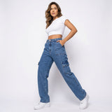Calça Jeans Cargo Urbana