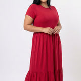 Vestido Confort Basic Manga