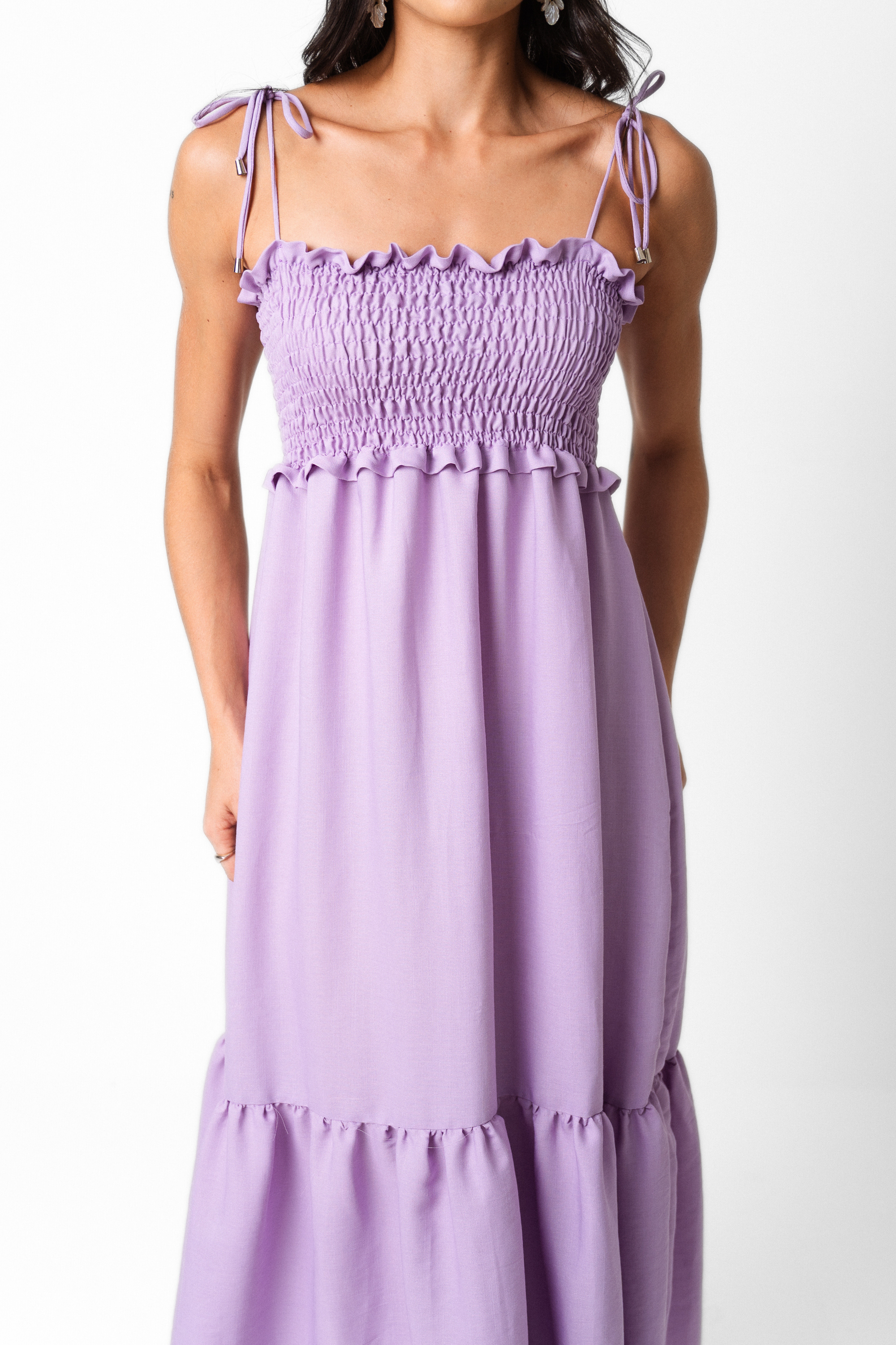 Vestido Maxi Midi Lastex