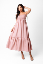 Vestido Maxi Midi Lastex