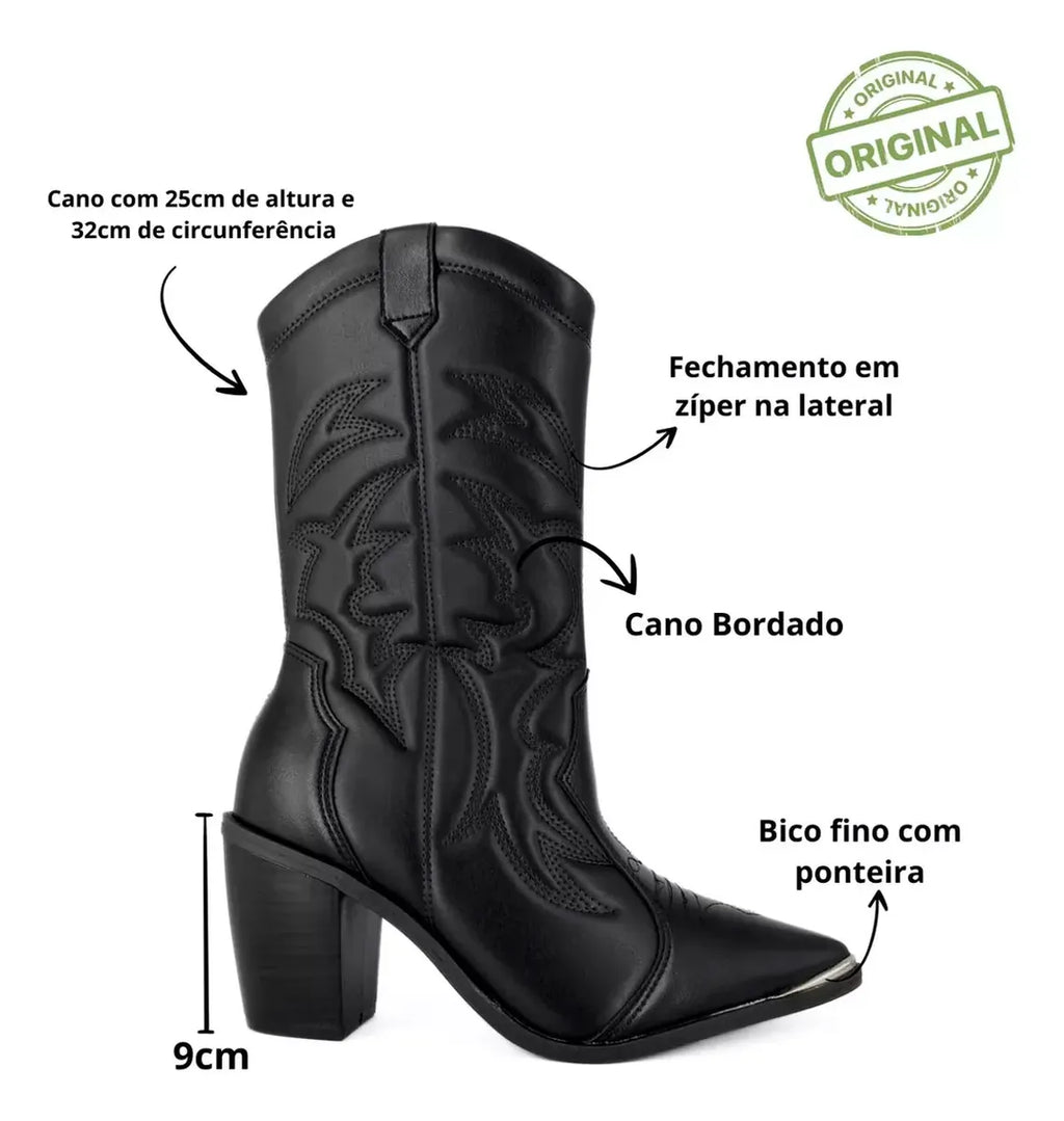 Bota Taíssa - Meia Brinde