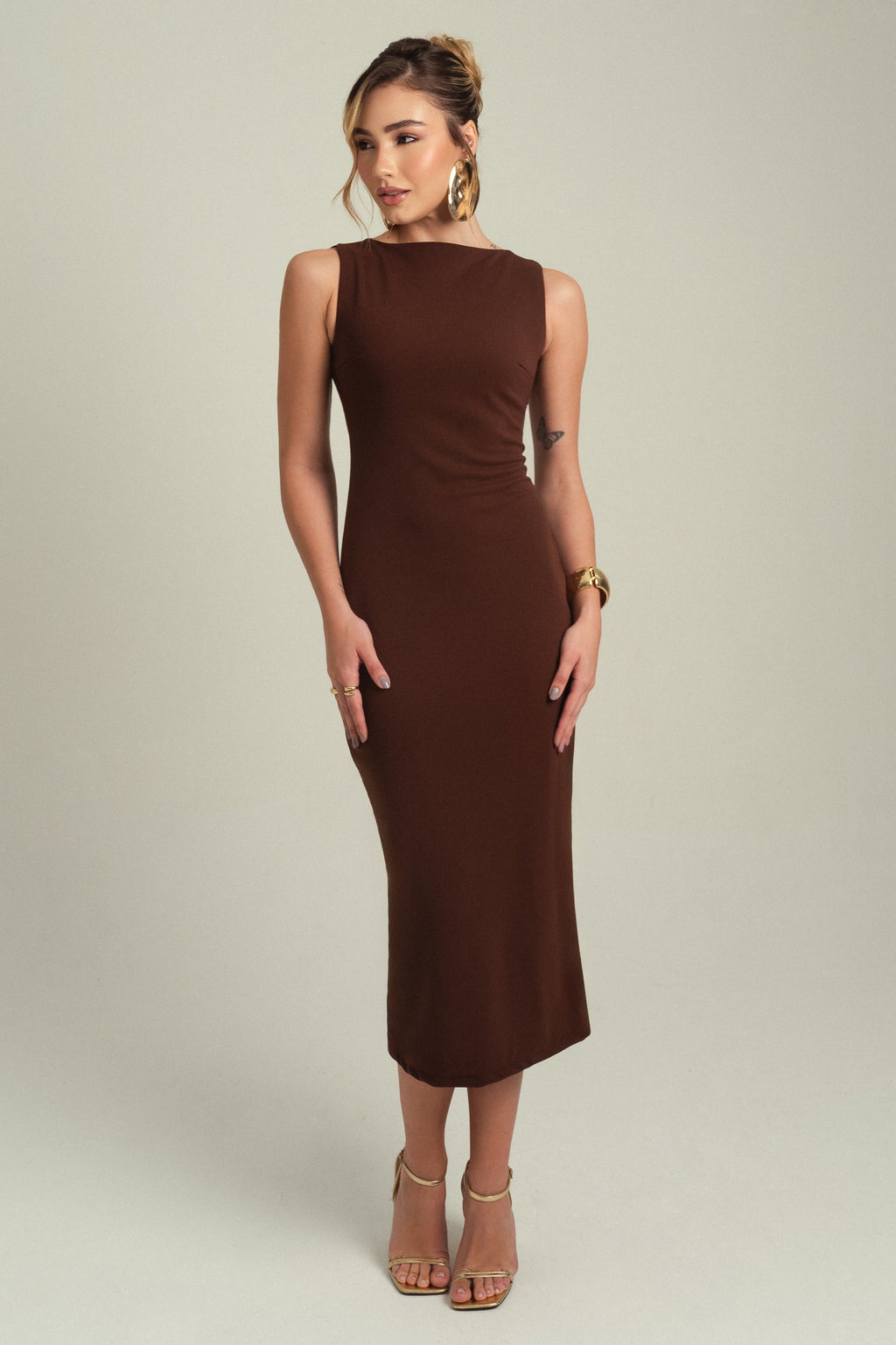 Vestido Midi Tubinho