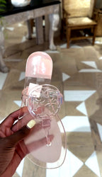Sandália Transparente Crystal Charm Lux