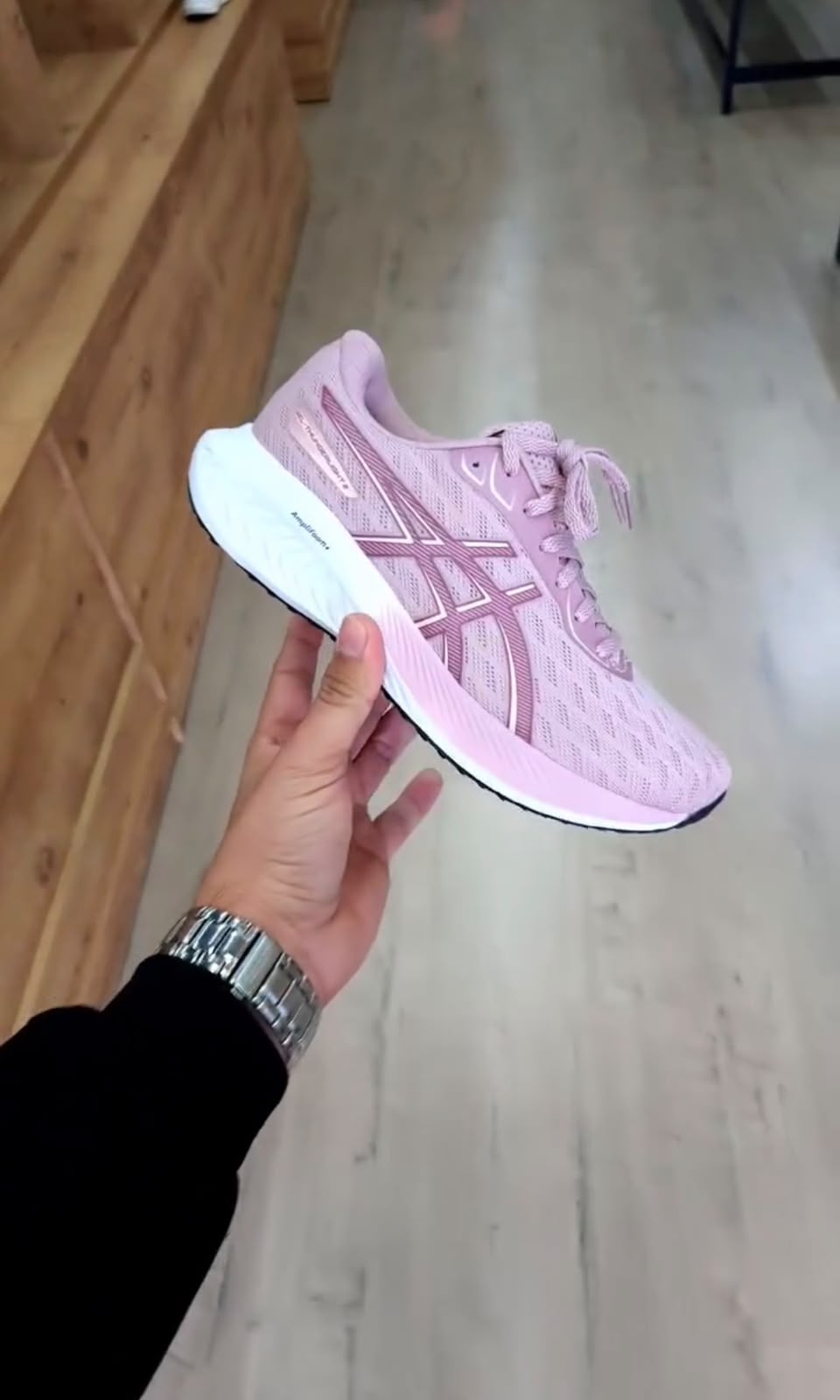 Tênis Running Feminino Rosa Premium