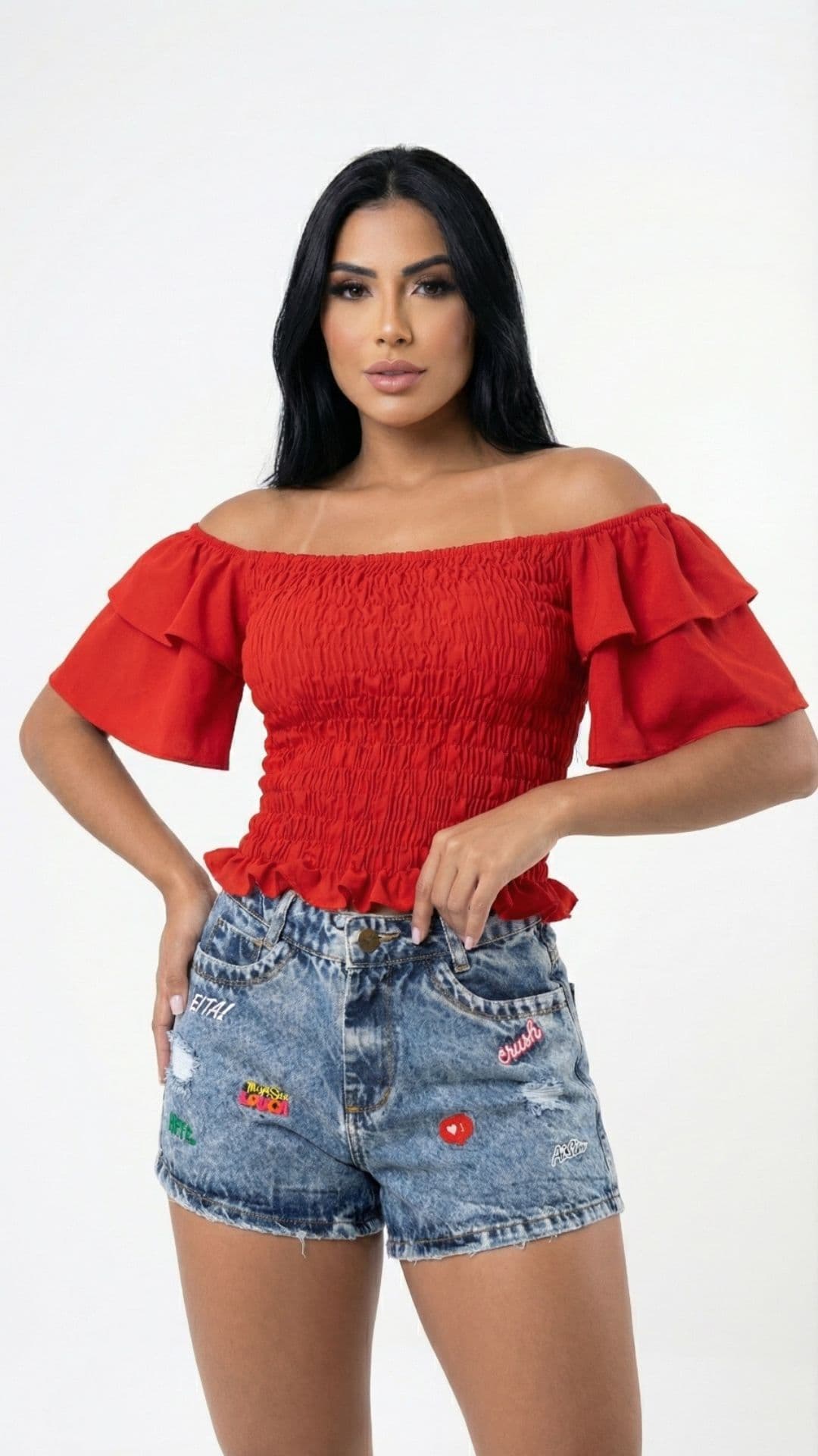 Blusa Lastex