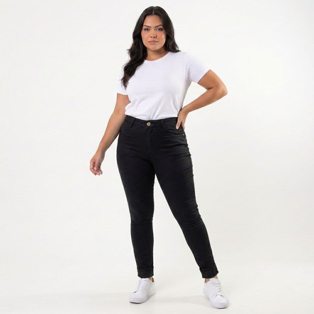 Calça Jeans Essencial Preta