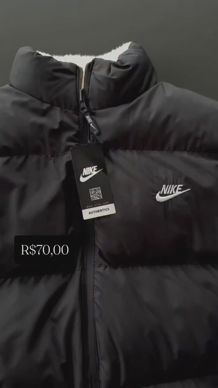 Puffer preta: visual urbano, elegante e versátil