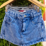 Short Saia Jeans Basico