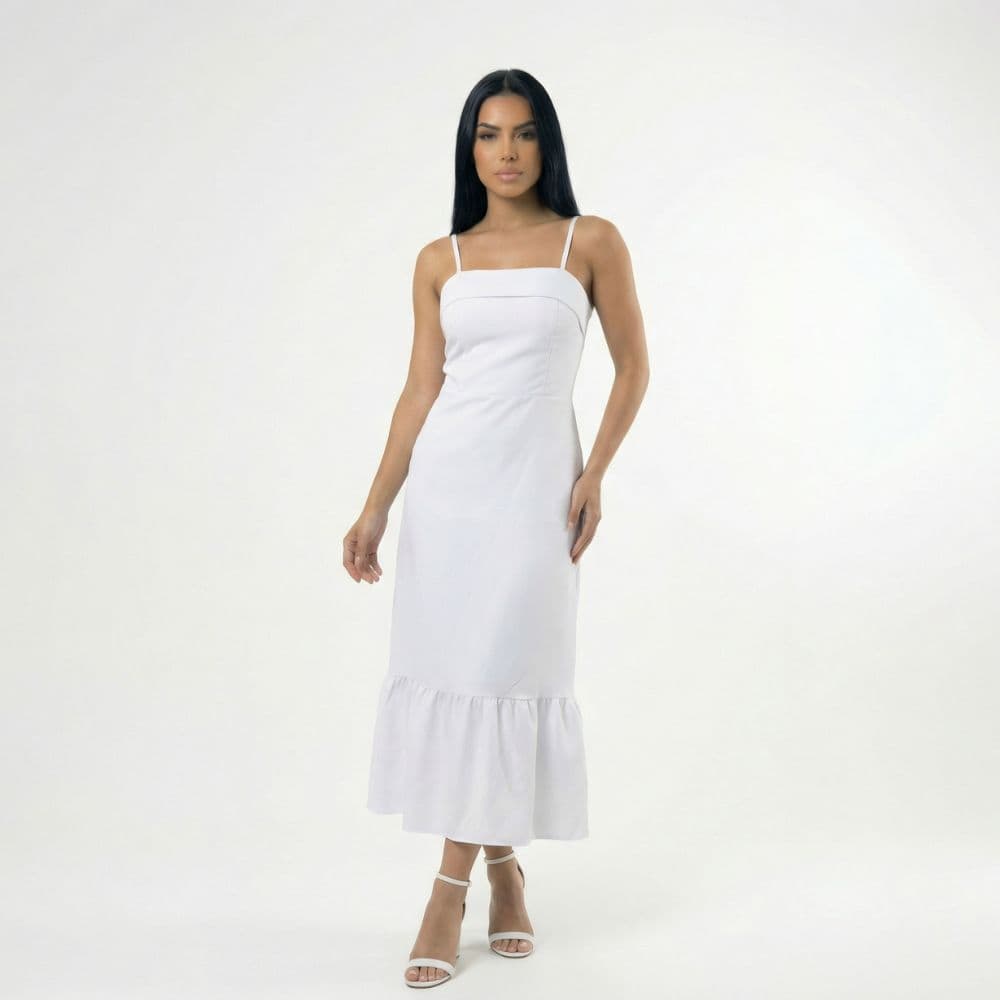 Vestido Alice Branco