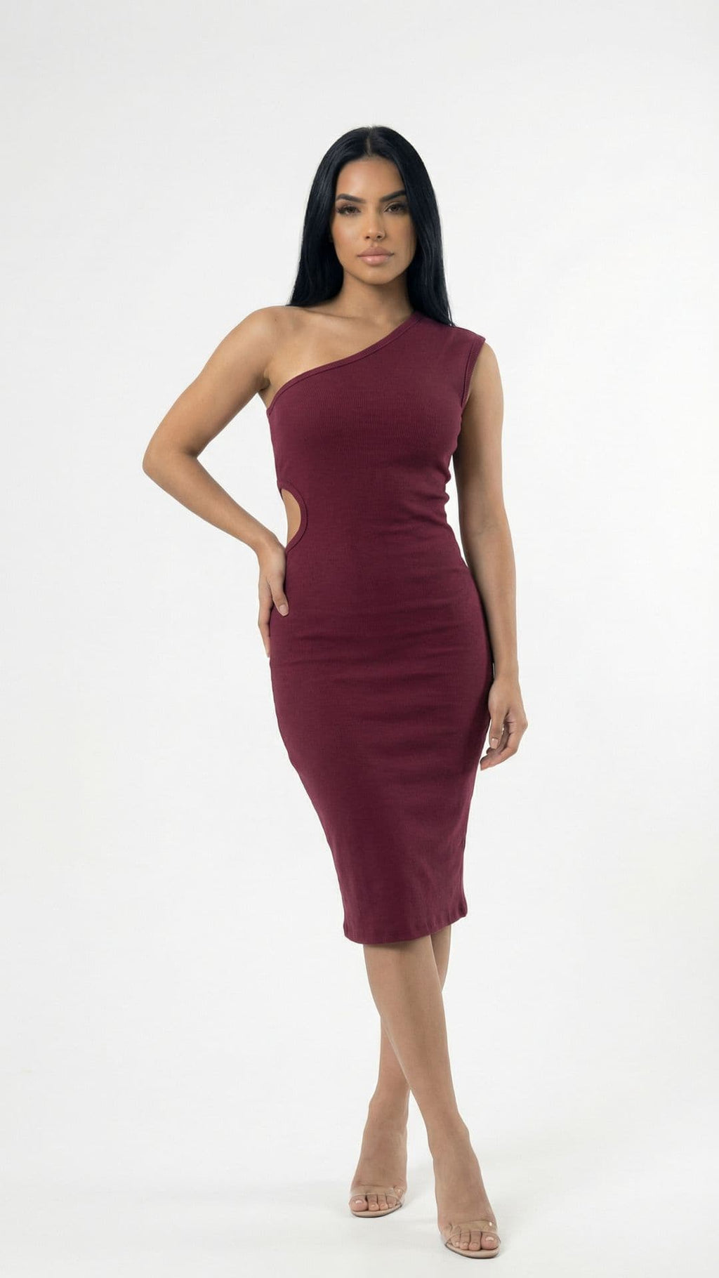 Vestido Canelado